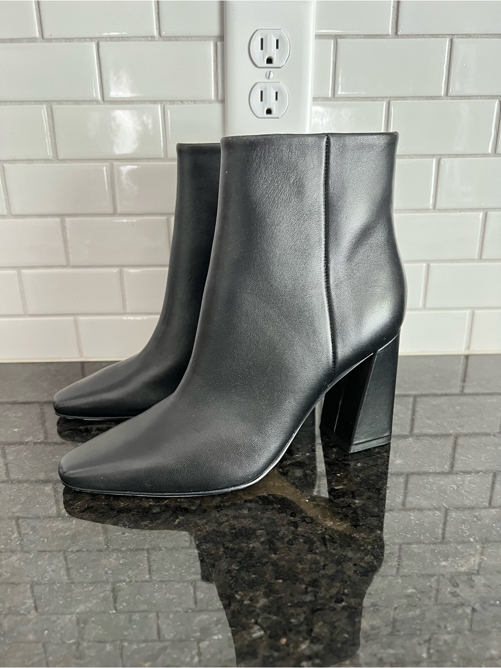 Yanara Block Heel Dress Booties